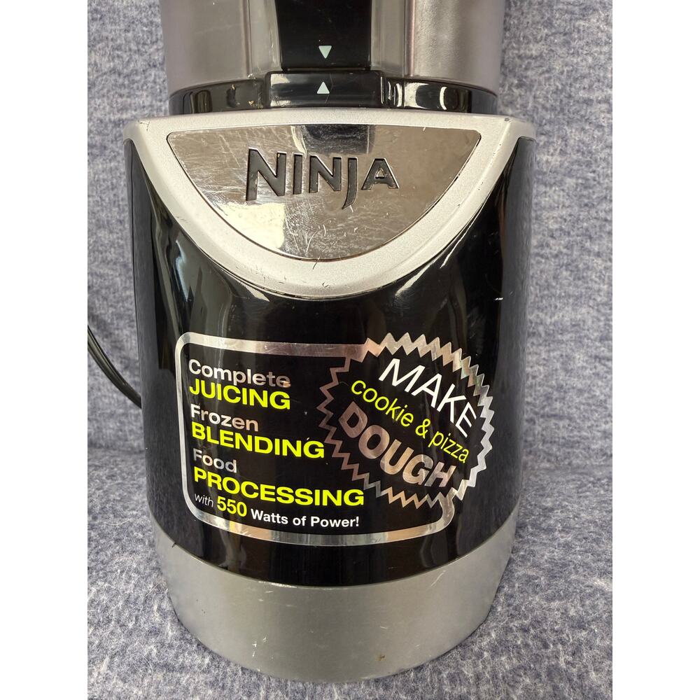 Ninja Pulse Blender BL204 5 Cup Cookie Dough Juicing Food Processing 550 Watts